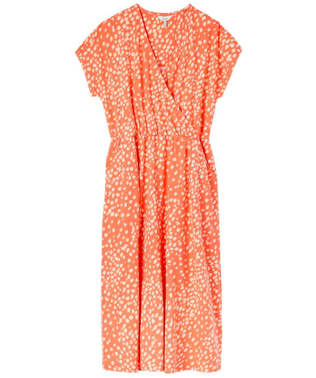 Women's Joules Vivian Dress - Bright Coral Spot