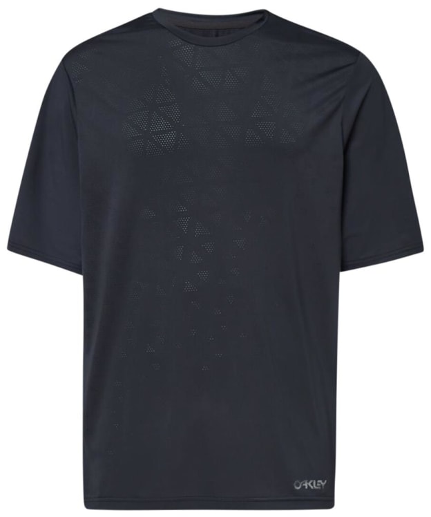 Men's Oakley Berm Short Sleeved Cycling Jersey - Blackout