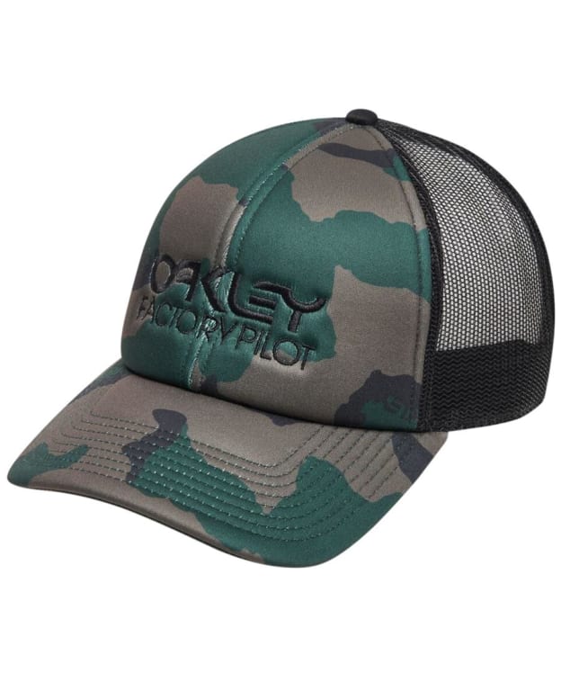 Men's Oakley Factory Pilot Trucker Baseball Hat - B1B Camo Hunter