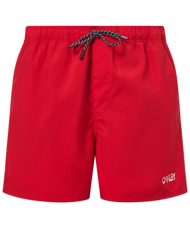 Men's Oakley Beach Volley 16" Beach Shorts - Red Line