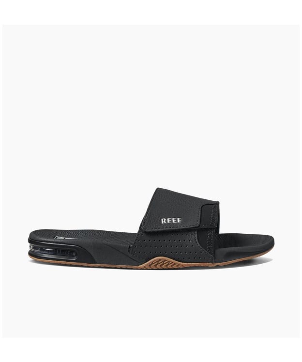 Men’s Reef Fanning Sliders - Black Silver