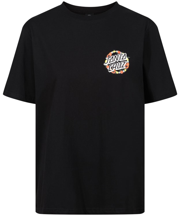 Women's Santa Cruz Orchard Dot Short Sleeve T-Shirt - Black