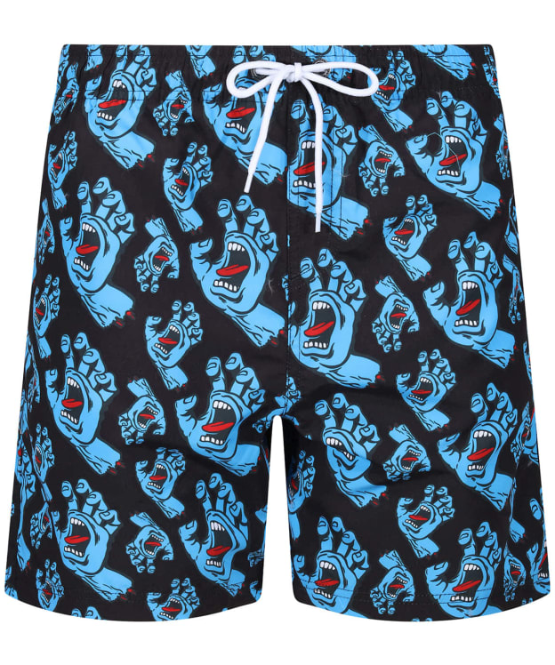 Men's Santa Cruz Hands All Over Swimshorts - Black