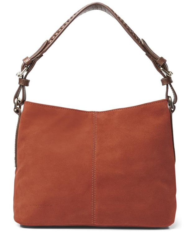 Women's Fairfax & Favor Mini Tetbury Relaxed Handbag - Sunset Orange