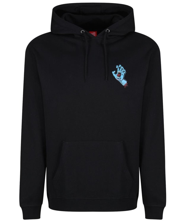 Men's Santa Cruz Screaming Hand Chest Hoodie - Black