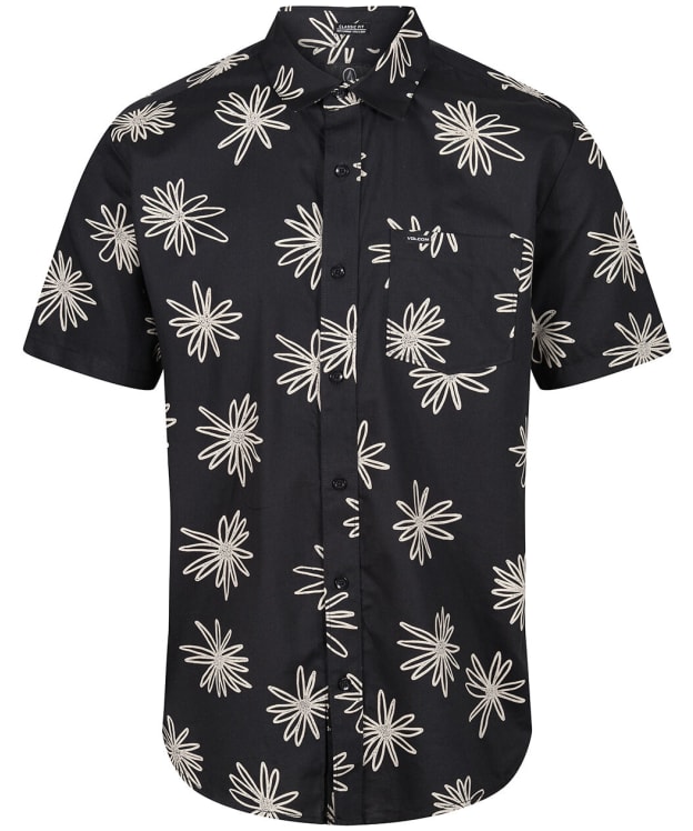 Men's Volcom Lazy Short Sleeve Dazey Top - Black