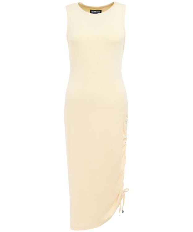 Women's Barbour International Lorimer Midi Dress - Soft Yellow