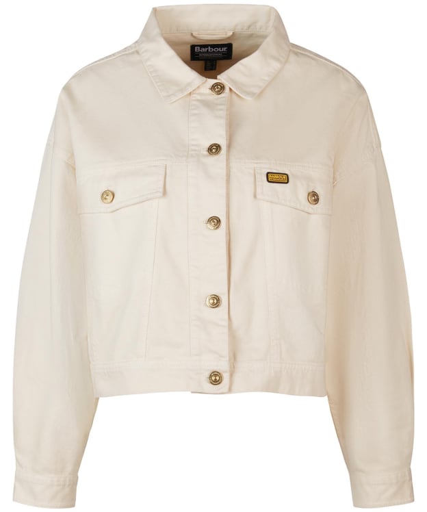 Women's Barbour International Lorimer Overshirt - Pebble