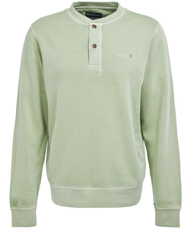 Men's Barbour Westwick Henley Sweater - Burnt Olive