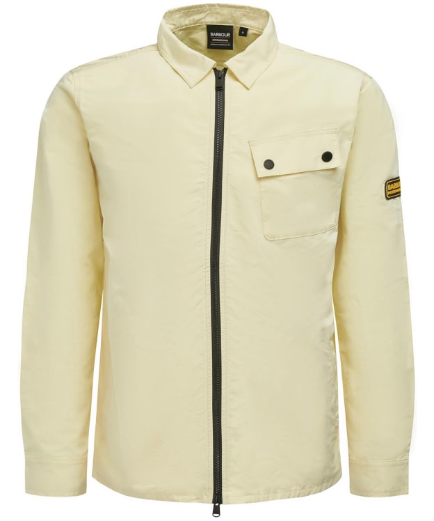Men's Barbour International Skyline Overshirt - Yellow Haze