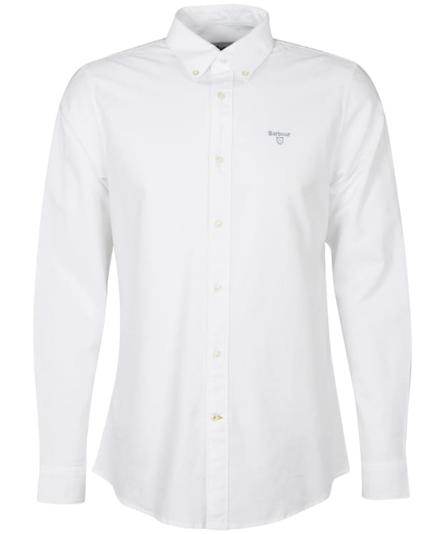 Men's Barbour Oxtown Tailored Shirt - White