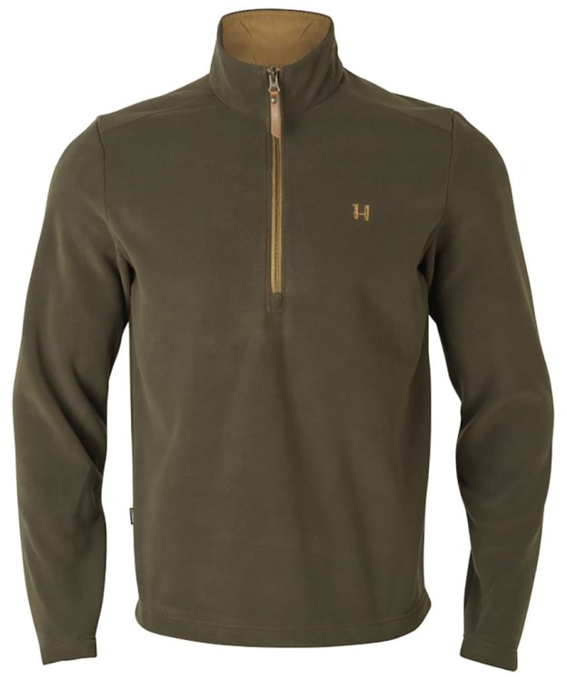 Men's Härkila Sandhem 200 Insulating Fleece Pullover - Willow Green