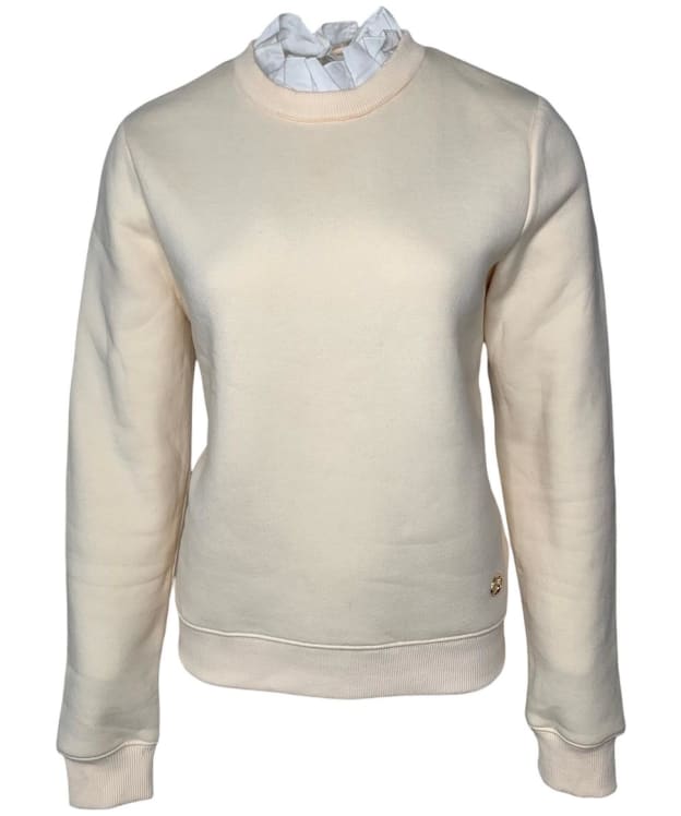 Women's Hunt & Hall Burton Ruffle Collar Jumper - Cream