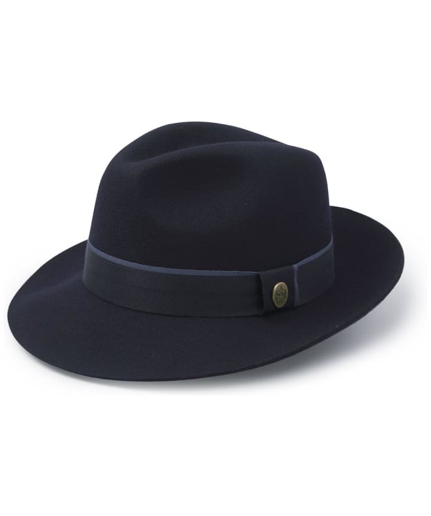 Men's Hicks & Brown Wingfield Trilby - Navy