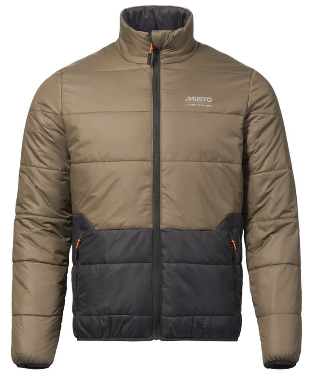 Men's Musto x Land Rover PrimaLoft Reversible Jacket - Black / Crocodile