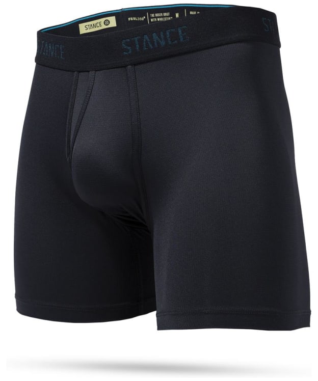 Men's Stance Pure Staple 'Freshtek' 6 Inch Boxer Brief - Black