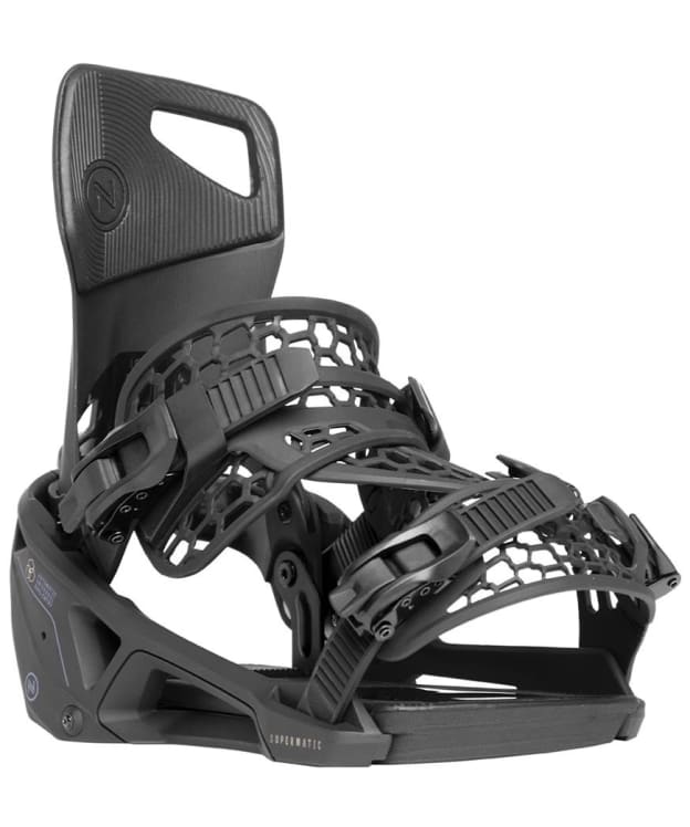 Nidecker Supermatic Snowboard Bindings - Black
