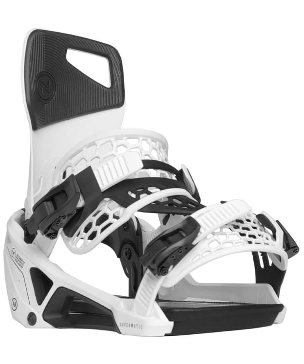 Nidecker Supermatic Snowboard Bindings - White