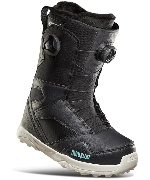 Women's ThirtyTwo STW Double BOA '22 Snowboard Boots - Black