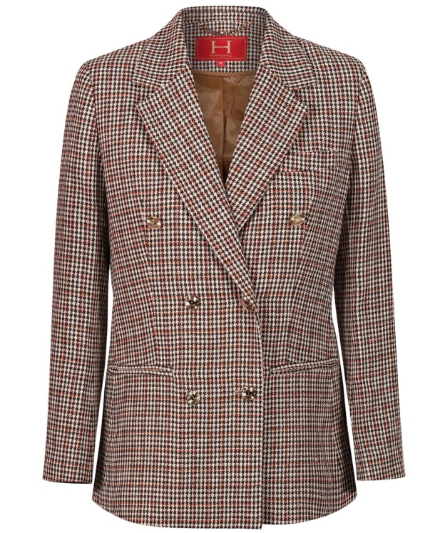 Women's Hunt & Hall Langley Doubled Breasted Blazer - Brown