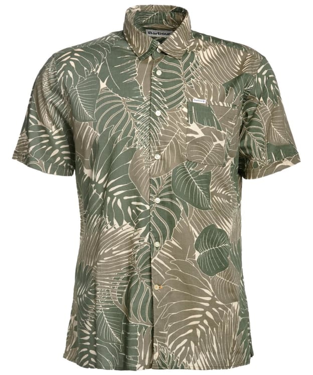 Men's Barbour Cornwall Summer Shirt - Olive