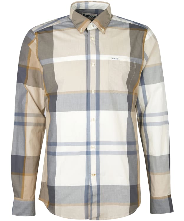 Men's Barbour Harris Tailored Shirt - Amble Sand Tartan