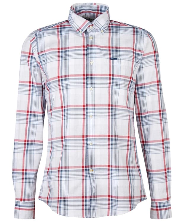 Men's Barbour Sunhill Tailored Shirt - Red