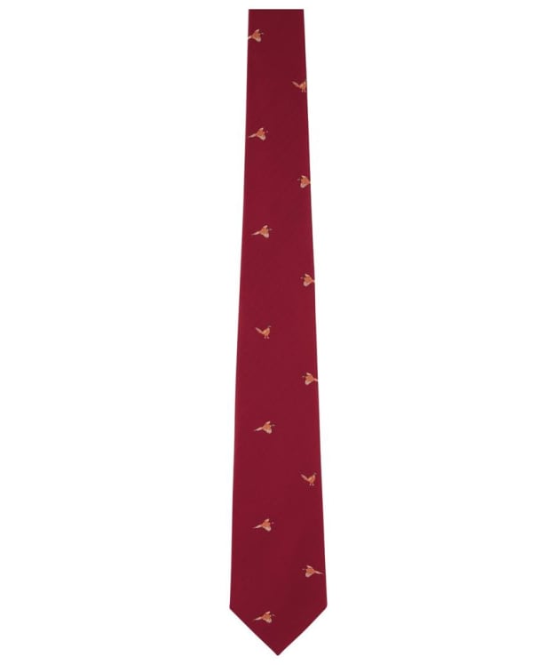Men’s Schöffel Ashford Woven Silk Tie - Chilli Pheasant