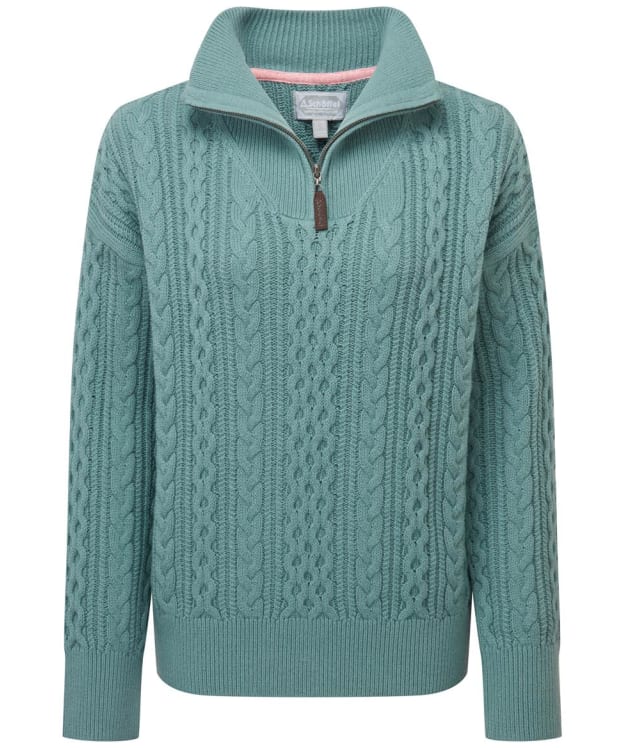 Women's Schöffel Settle 1/4 Zip Jumper - Arctic Blue