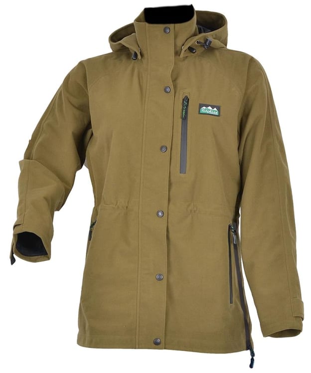 Women's Ridgeline Monsoon II Classic Waterproof, Windproof Jacket - Teak