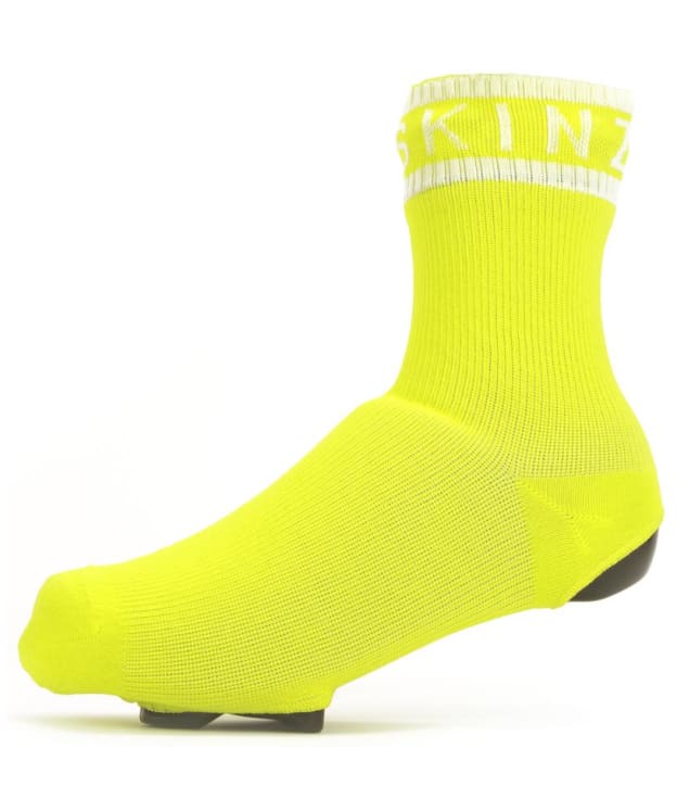 SealSkinz Thetford Waterproof All Weather Cycle Oversock - Neon Yellow