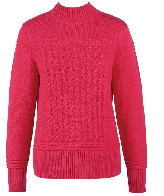 Women's Barbour Breeze Knit - Pink Dahlia