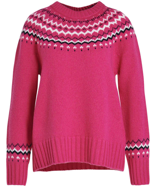 Women's Barbour Tidal Knit - Pink Dahlia