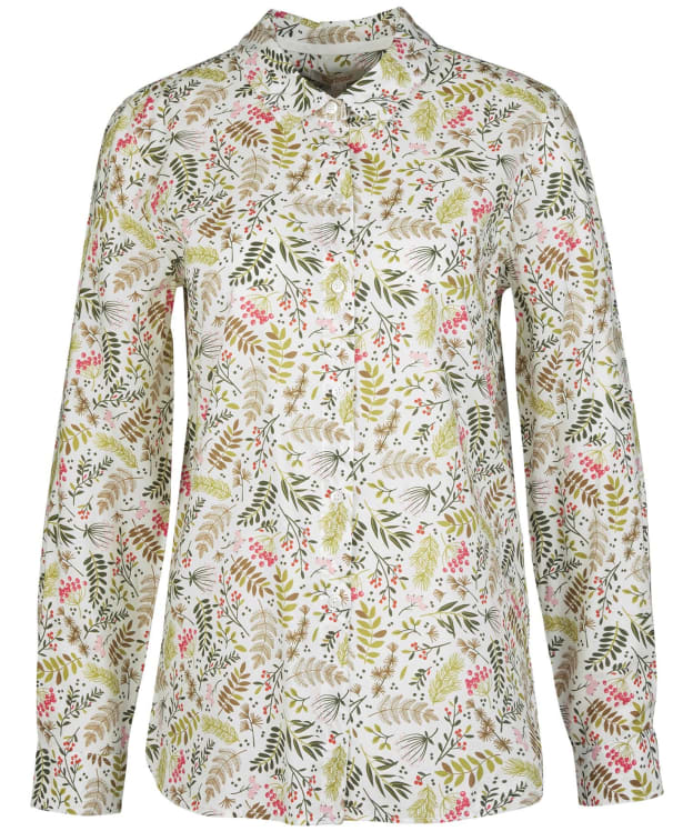 Women’s Barbour Safari Shirt - Off White Story