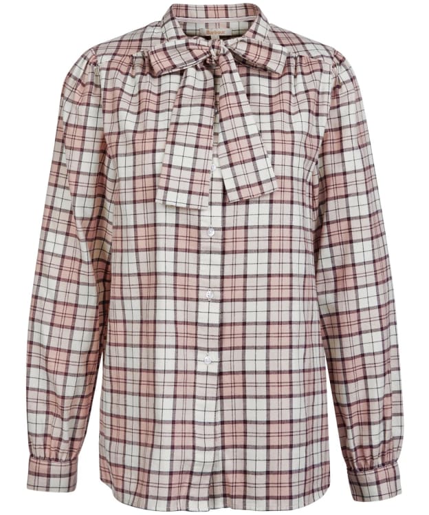 Women's Barbour Herring Shirt - Cloud / Gardenia Check