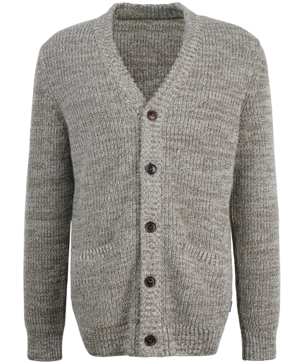 Men's Barbour Sid Cardigan - Stone Marl