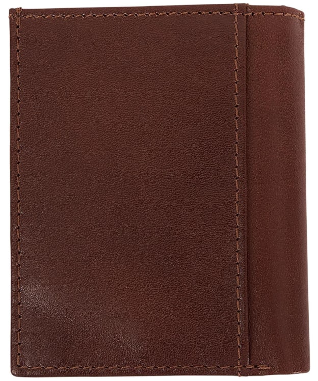 Men’s Barbour Colwell Small Leather Wallet - Brown / Classic Tartan
