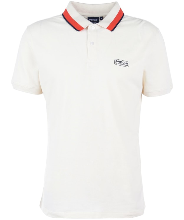 Men's Barbour International Re-Amp Polo Shirt - Whisper White