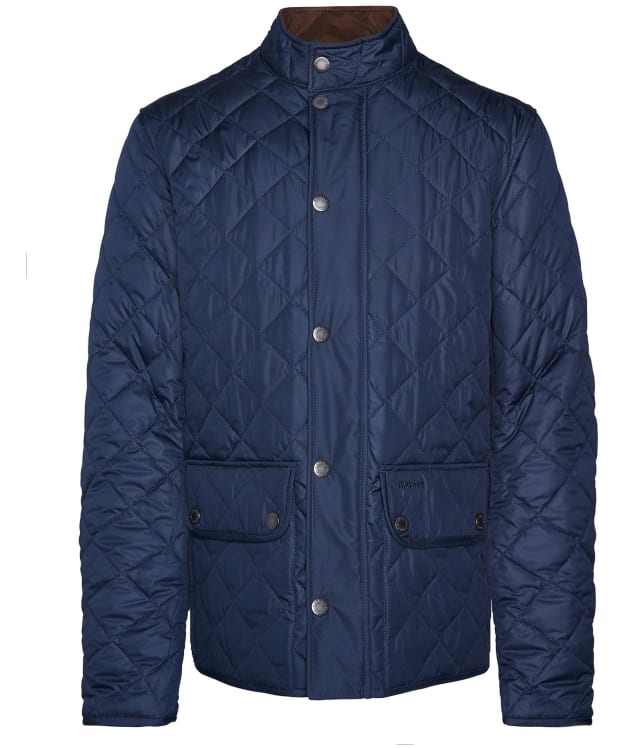 Men's Barbour Lowerdale Quilted Jacket - Navy