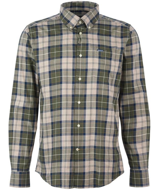 Men’s Barbour Wetherham Tailored Shirt - Forest Mist