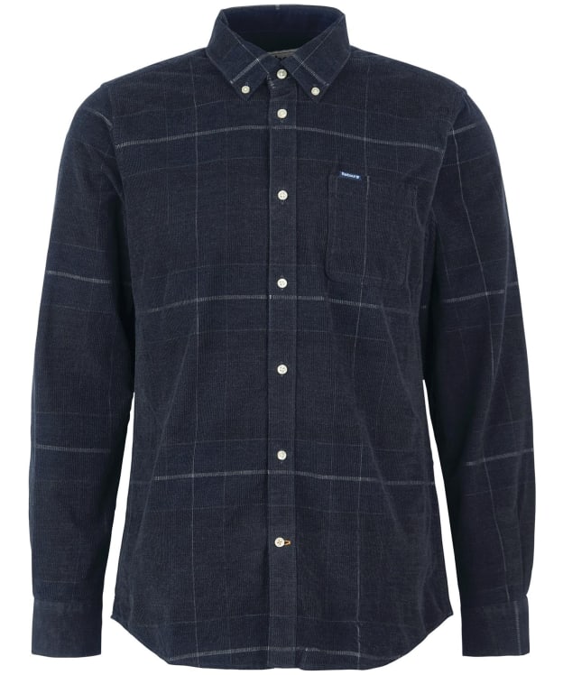 Men’s Barbour Blair Tailored Shirt - Black Slate