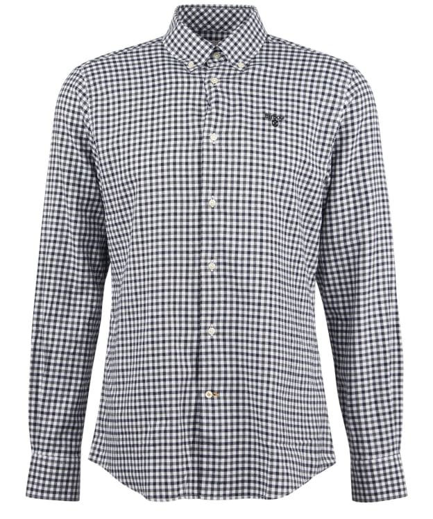 Men's Barbour Finkle Tailored Shirt - Grey Marl