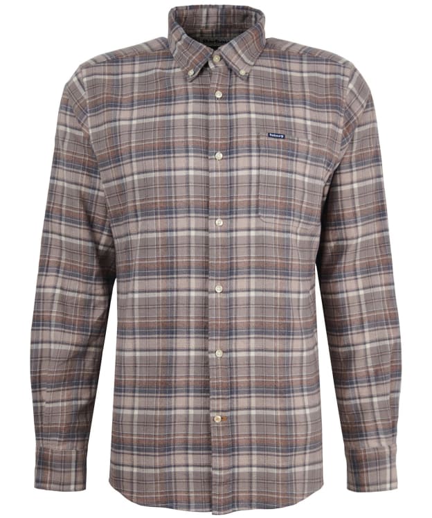 Men's Barbour Holystone Tailored Shirt - Stone Marl