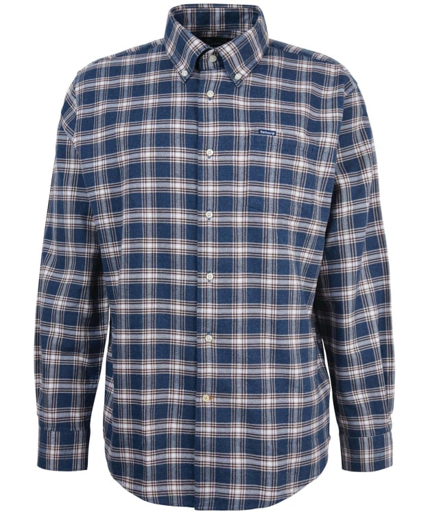 Men's Barbour Bowburn Regular Fit Shirt - Navy Marl