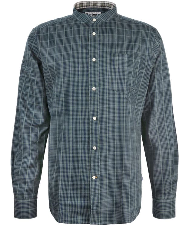 Men's Barbour Alder Tailored Cotton Shirt - Forest
