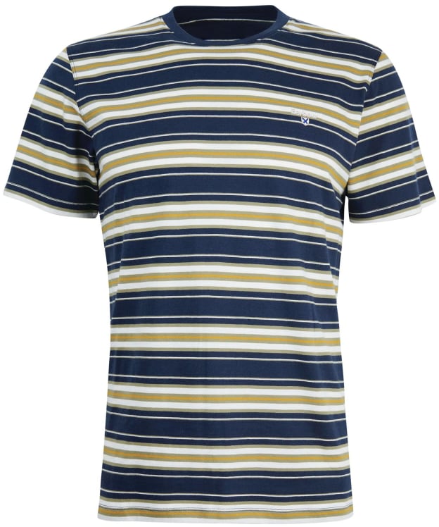 Men's Barbour Boldron Stripe T-Shirt - Navy