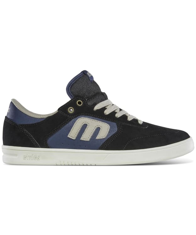 Men’s Etnies Windrow Streamline Suede Skate Shoes - Black / Navy / Grey
