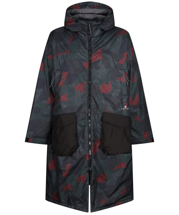 Voited Water Resistant Polar Fleece Changing Robe - Moment Camo
