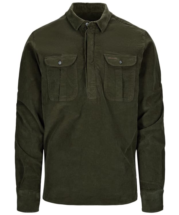 Men’s Amundsen Ranger Half-Zip Cotton Corduroy Shirt - Earth