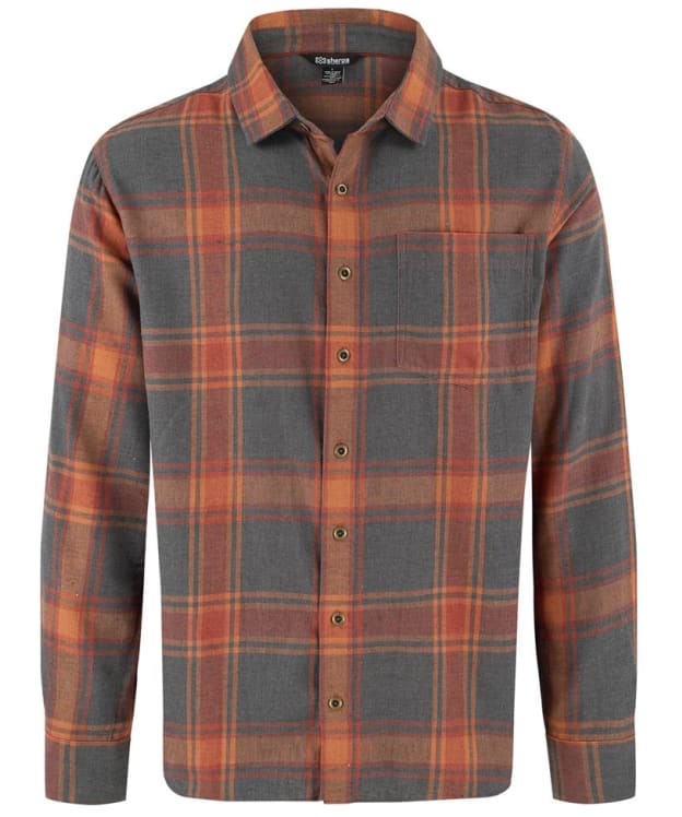 Men's Sherpa Adventure Gear Batsa Eco Classic Fit Cotton Blend Shirt - Clay Red Plaid
